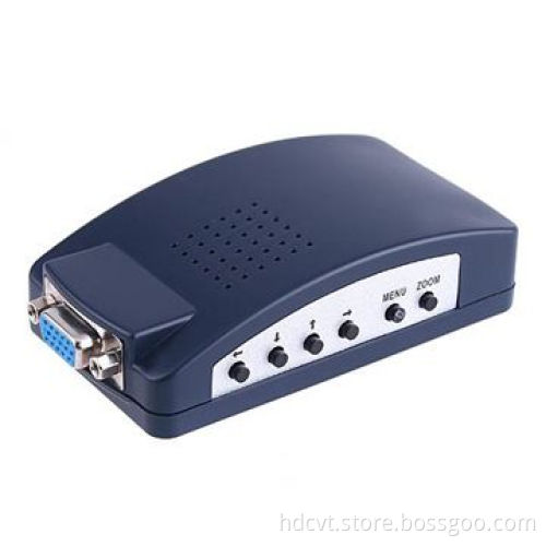 VGA to CVBS Converter, Supports High Resolution PC Input up to SXGA (1,280 x 1,024@60Hz)